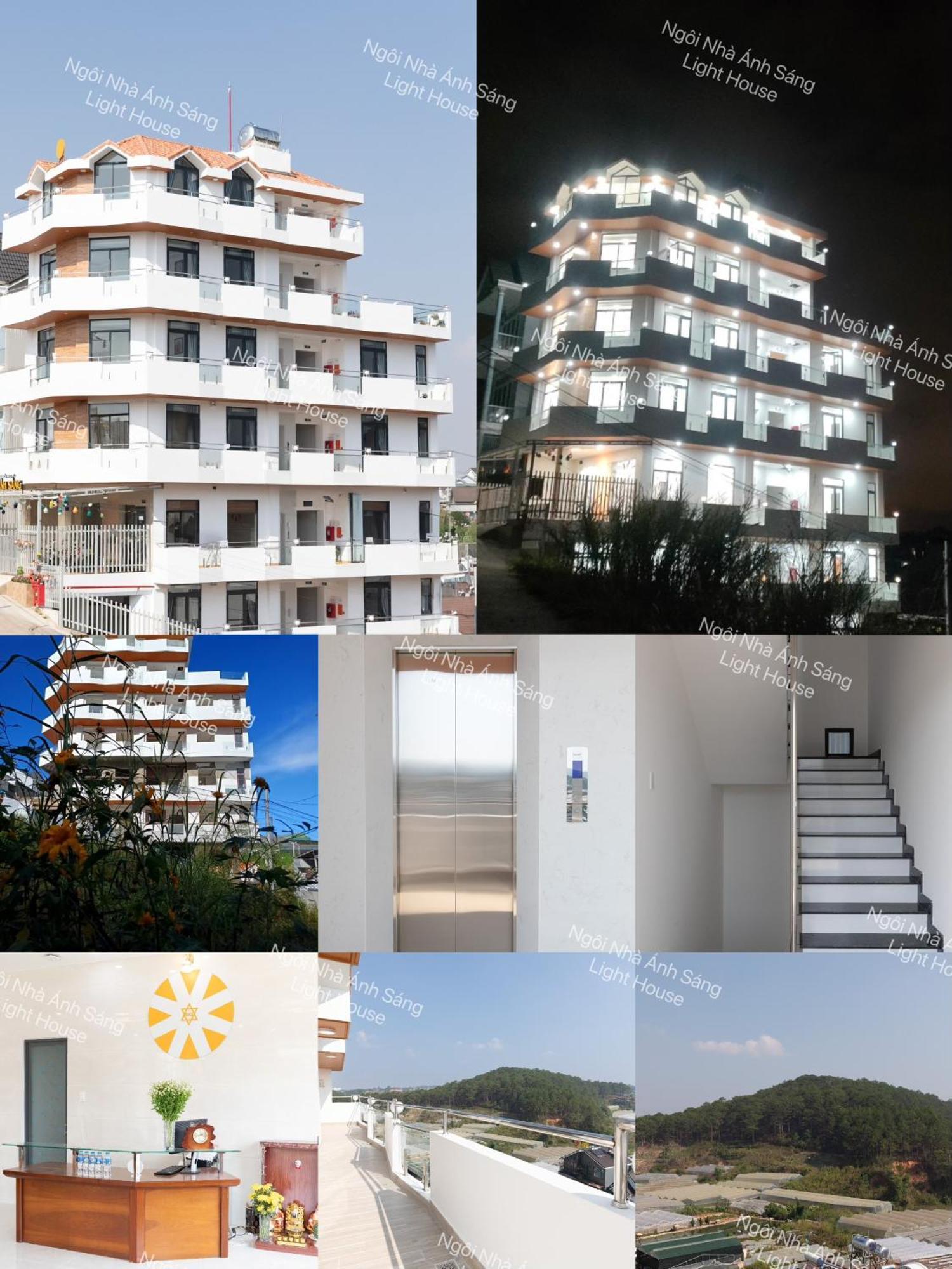 Khach San Anh Sang - Light House Hotel Da Lat Exterior foto